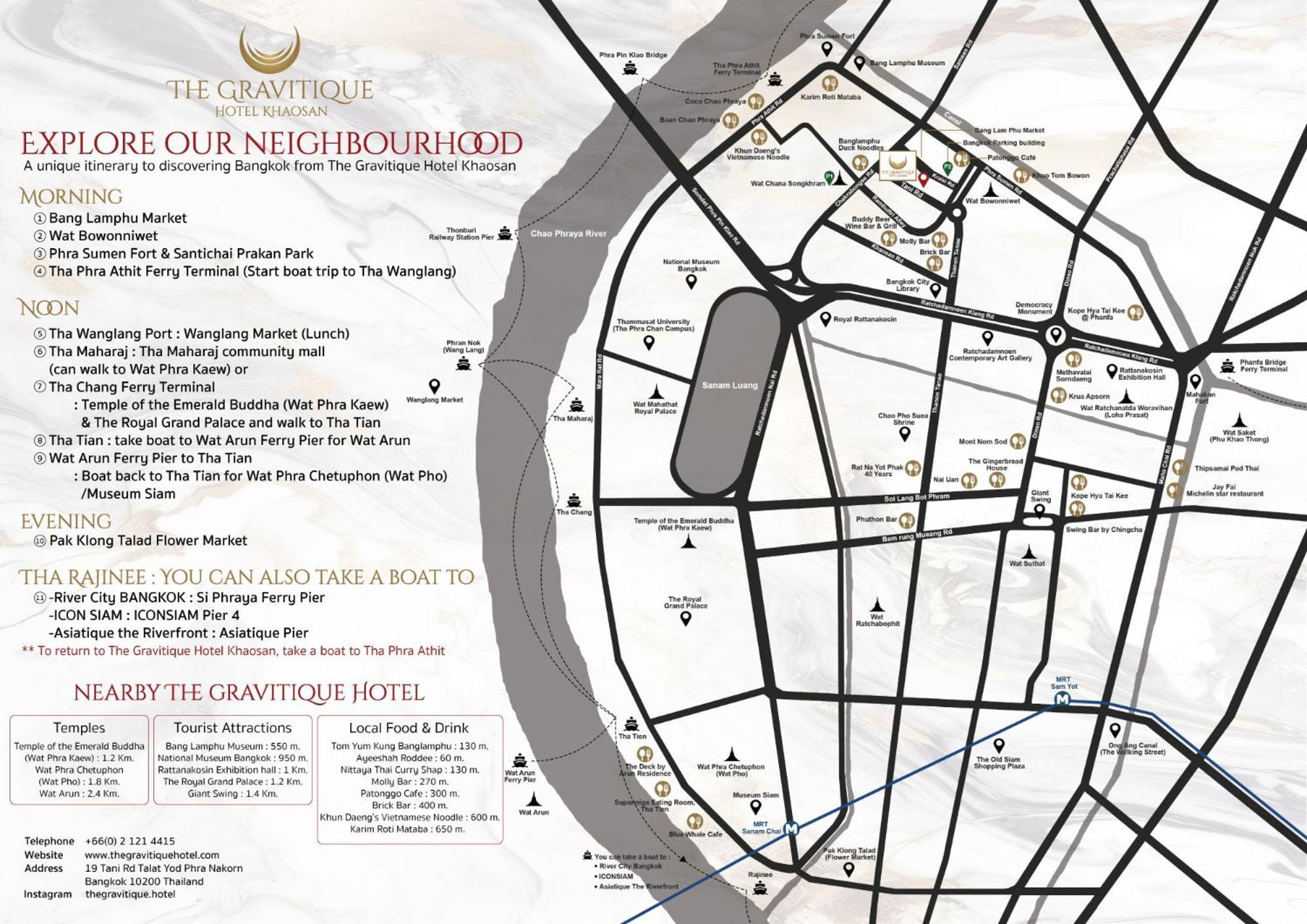 The Gravitique Hotel Khaosan Bangkok Exterior foto